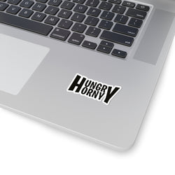 Hungry Horny Kiss-Cut Stickers for Fun More Laughs