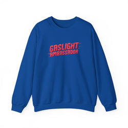 Gaslight Ambassador Crewneck Sweatshirt for Fun Conversations