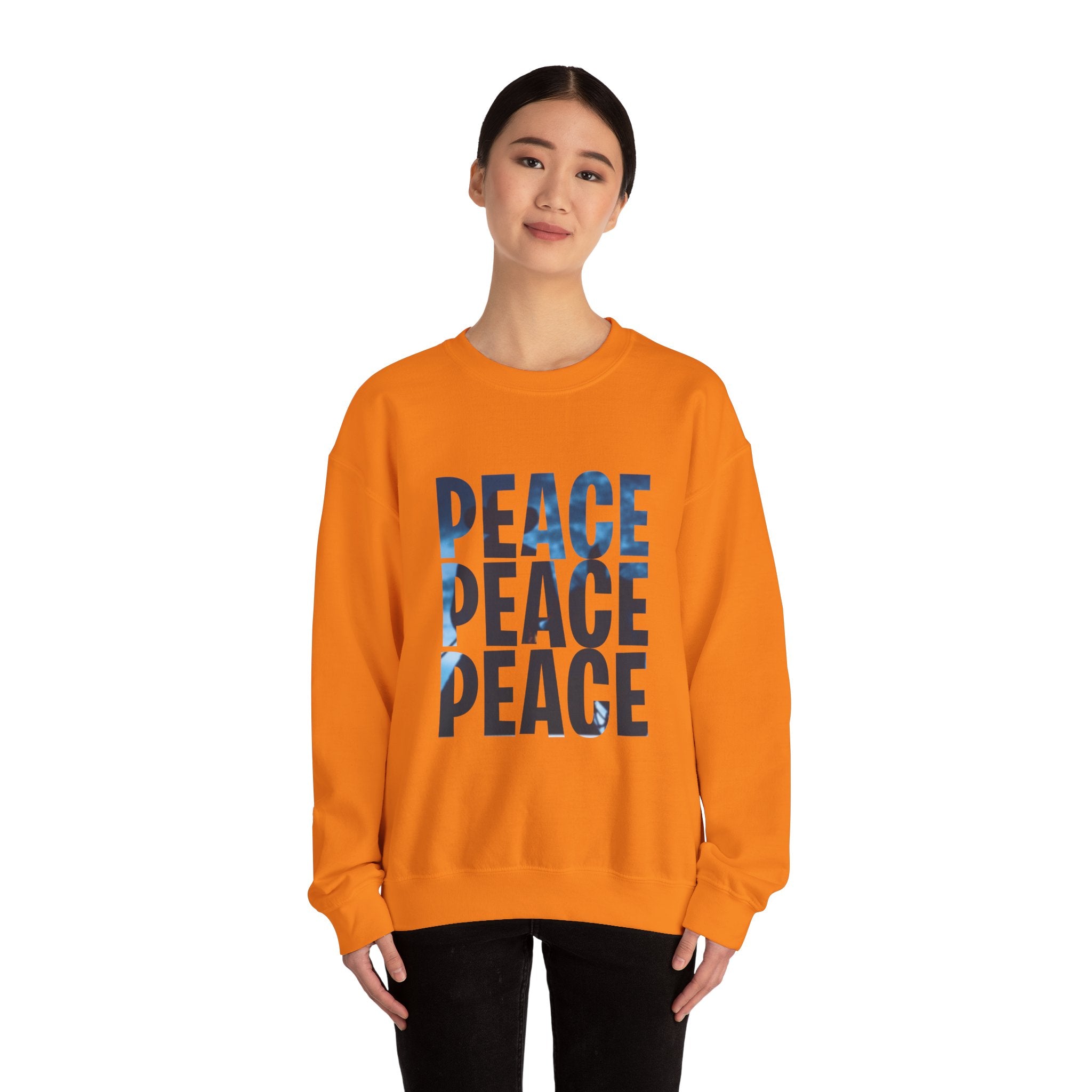 Peaceful Vibes Unisex Crewneck Sweatshirt