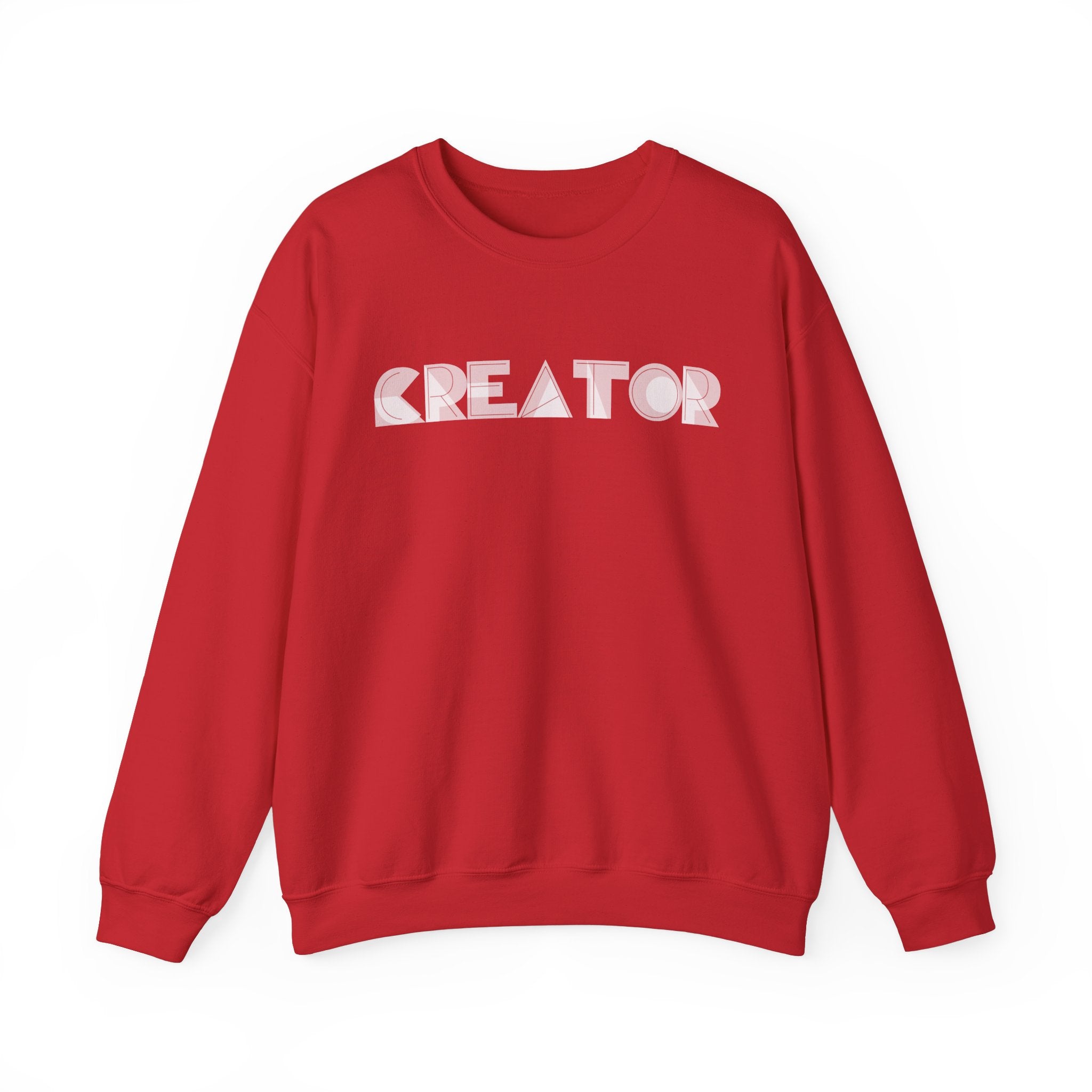 CREATOR Unisex Heavy Blend™ Crewneck Sweatshirt in Soft Pink - Cozy Fashion for Creatives