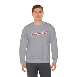 Red Flag Collector Unisex Crewneck Sweatshirt, Funny Gift, Casualwear, Trendy Apparel, Perfect for Couples, Valentine's Day