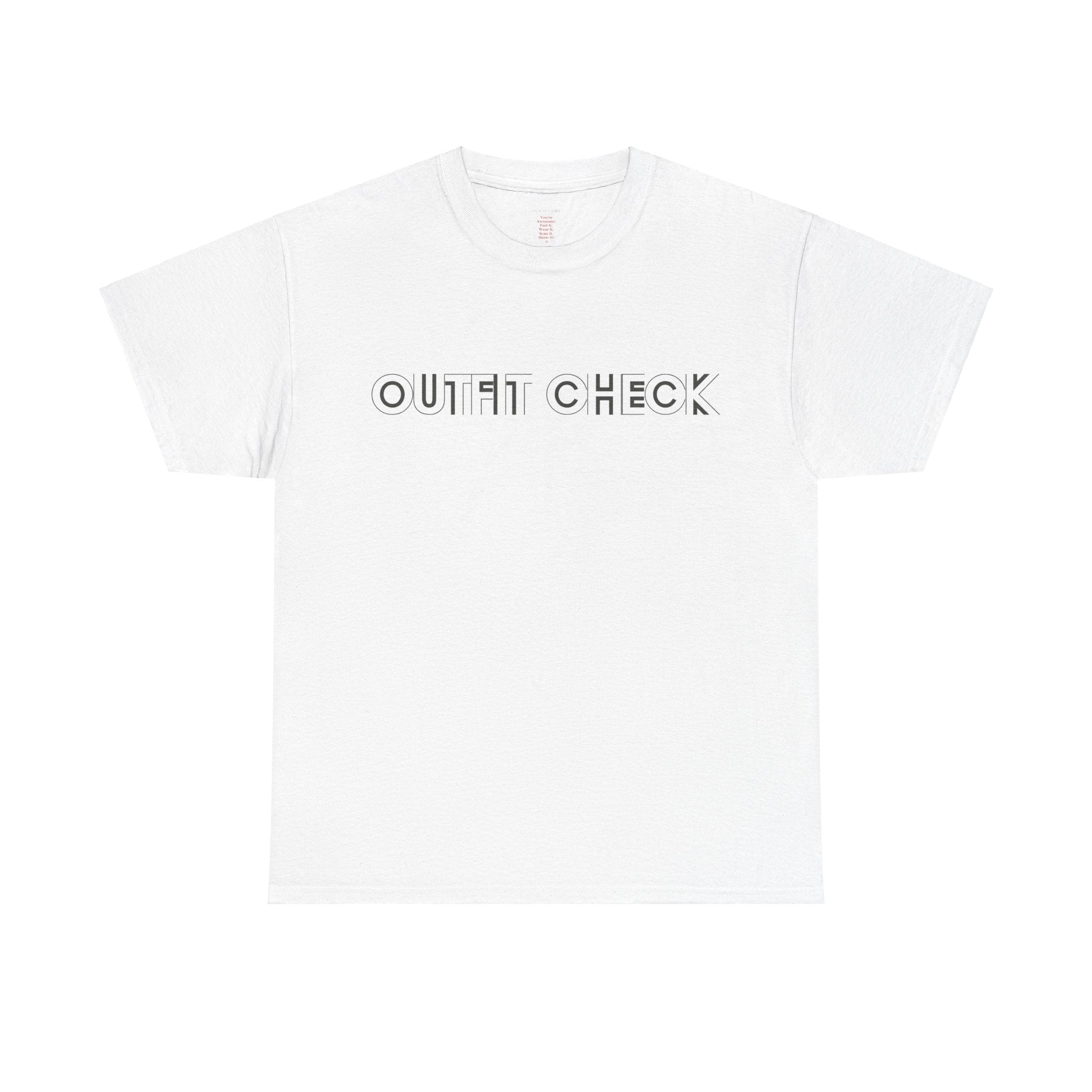 Outfit Check T-Shirt - White