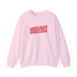 Gaslight Ambassador Crewneck Sweatshirt for Fun Conversations