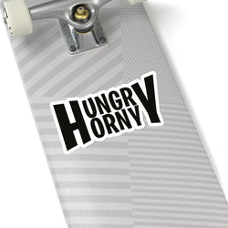 Hungry Horny Kiss-Cut Stickers for Fun More Laughs