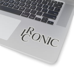 Iconic Kiss-Cut Stickers - Quirky Decals for Laptops, Water Bottles & More