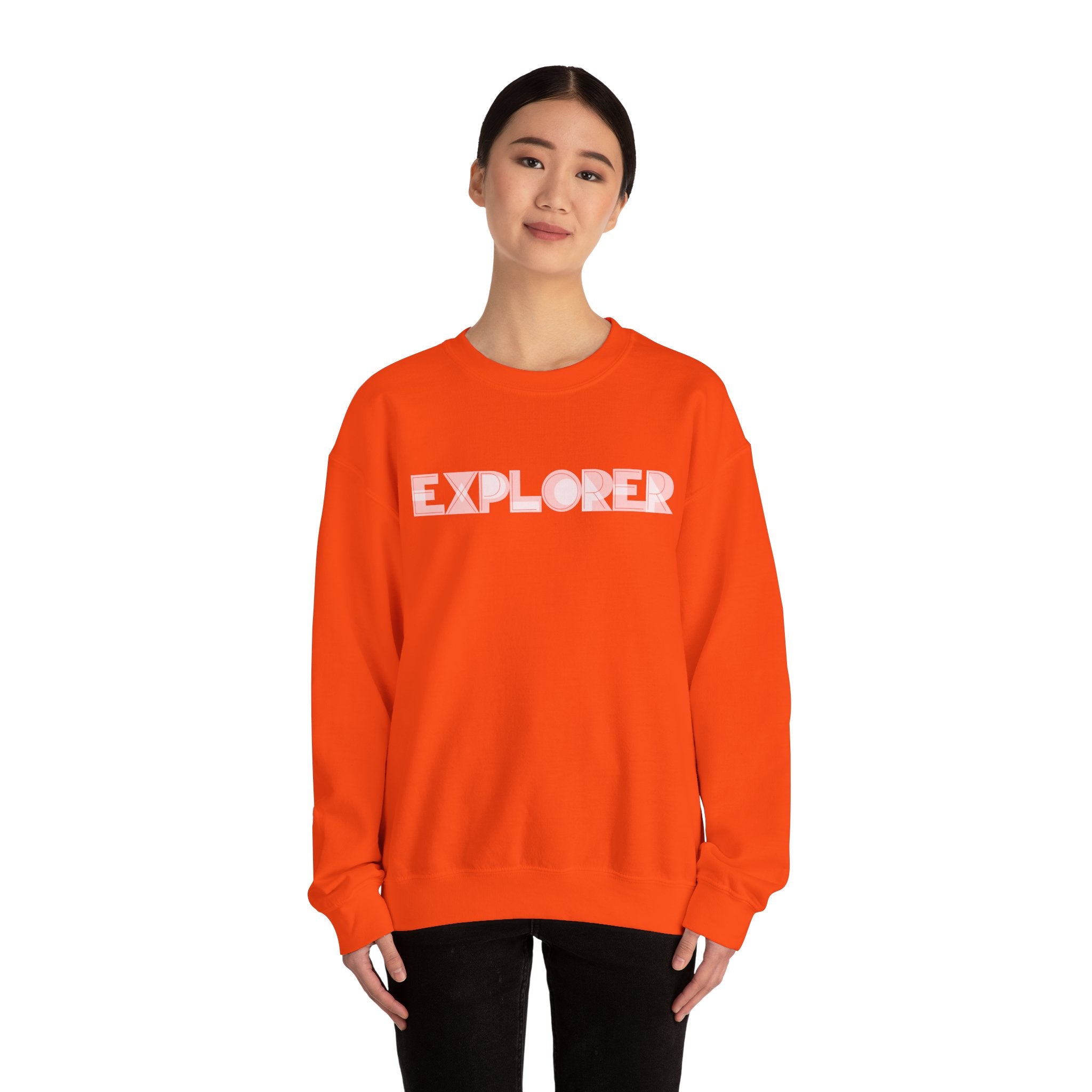 Unisex Explorer Crewneck Sweatshirt - Adventure Awaits