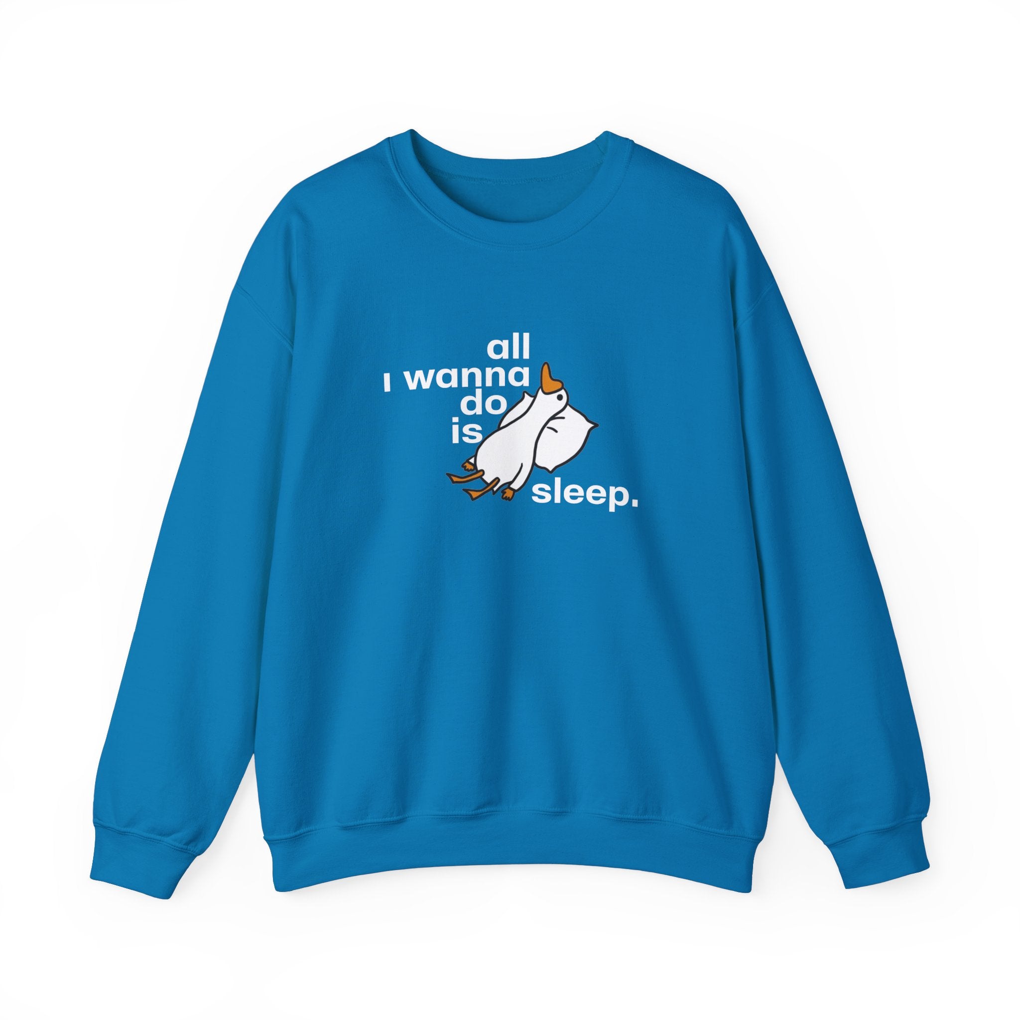 All I Wanna Do Is Sleep Unisex Heavy Blend Crewneck Sweatshirt