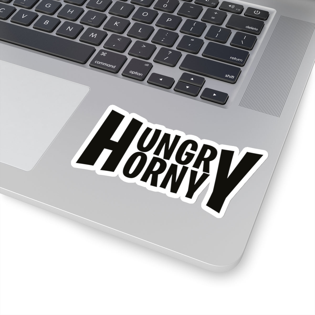 Hungry Horny Kiss-Cut Stickers for Fun More Laughs