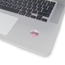 Keep Glowin' Kiss-Cut Stickers - Motivational Feminine Decals for Laptops and Journals