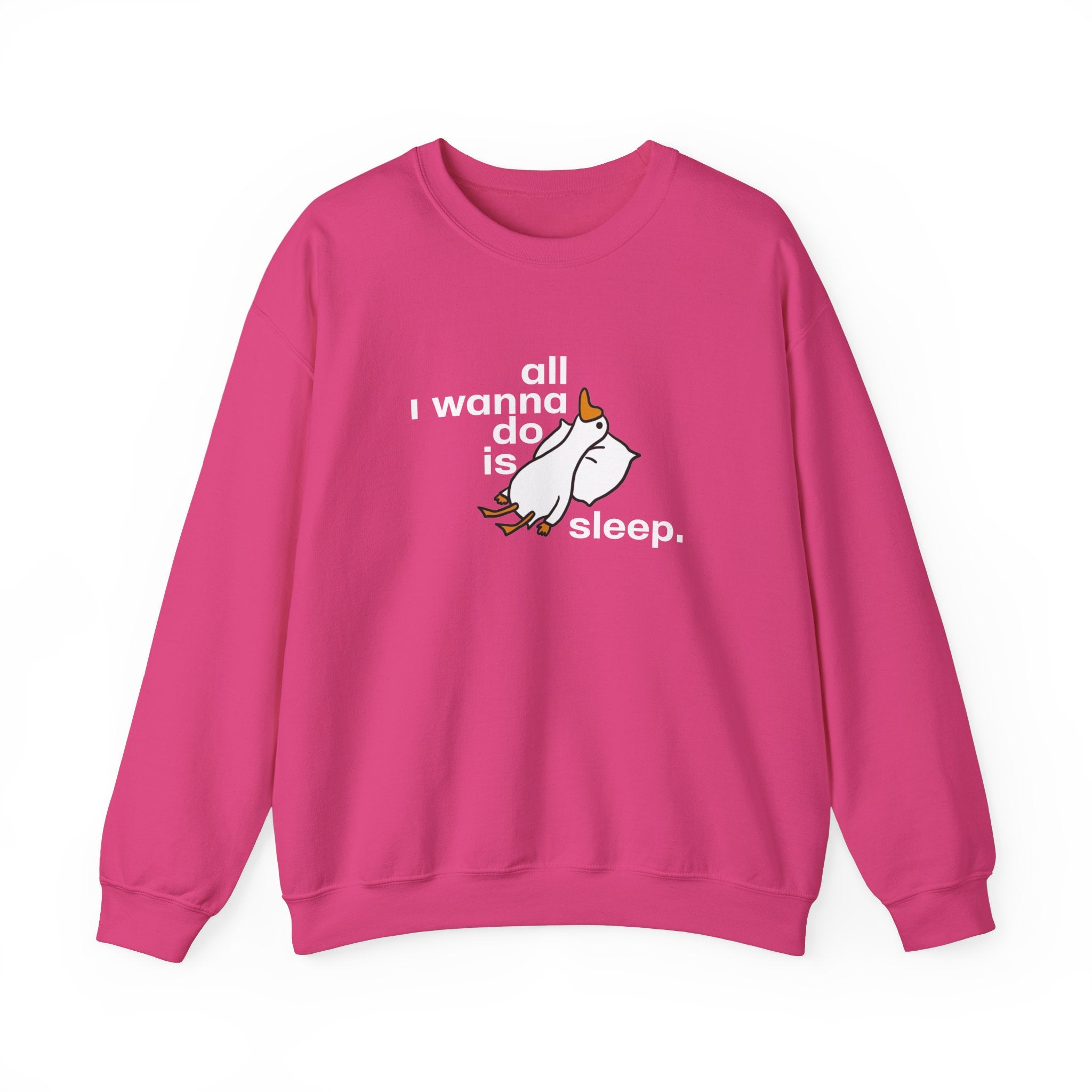 All I Wanna Do Is Sleep Unisex Heavy Blend Crewneck Sweatshirt