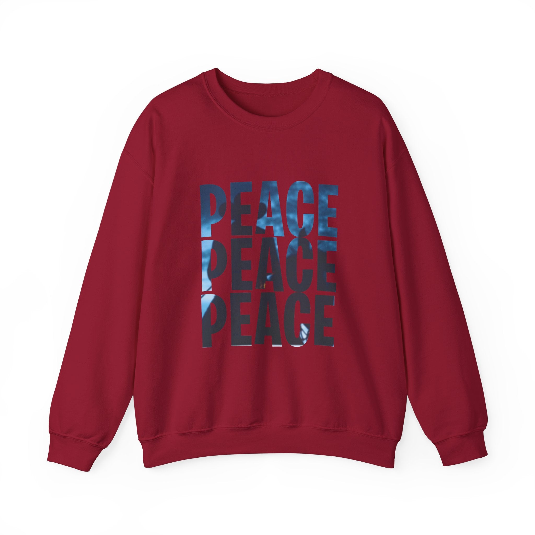 Peaceful Vibes Unisex Crewneck Sweatshirt