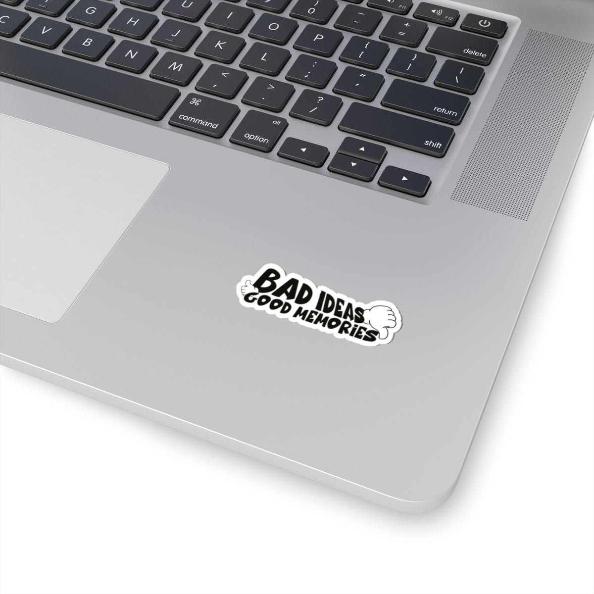 Bad Ideas Good Memories Kiss-Cut Stickers | Fun & Quirky Vinyl Decals for Laptops & Journals