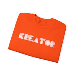 CREATOR Unisex Heavy Blend™ Crewneck Sweatshirt in Soft Pink - Cozy Fashion for Creatives