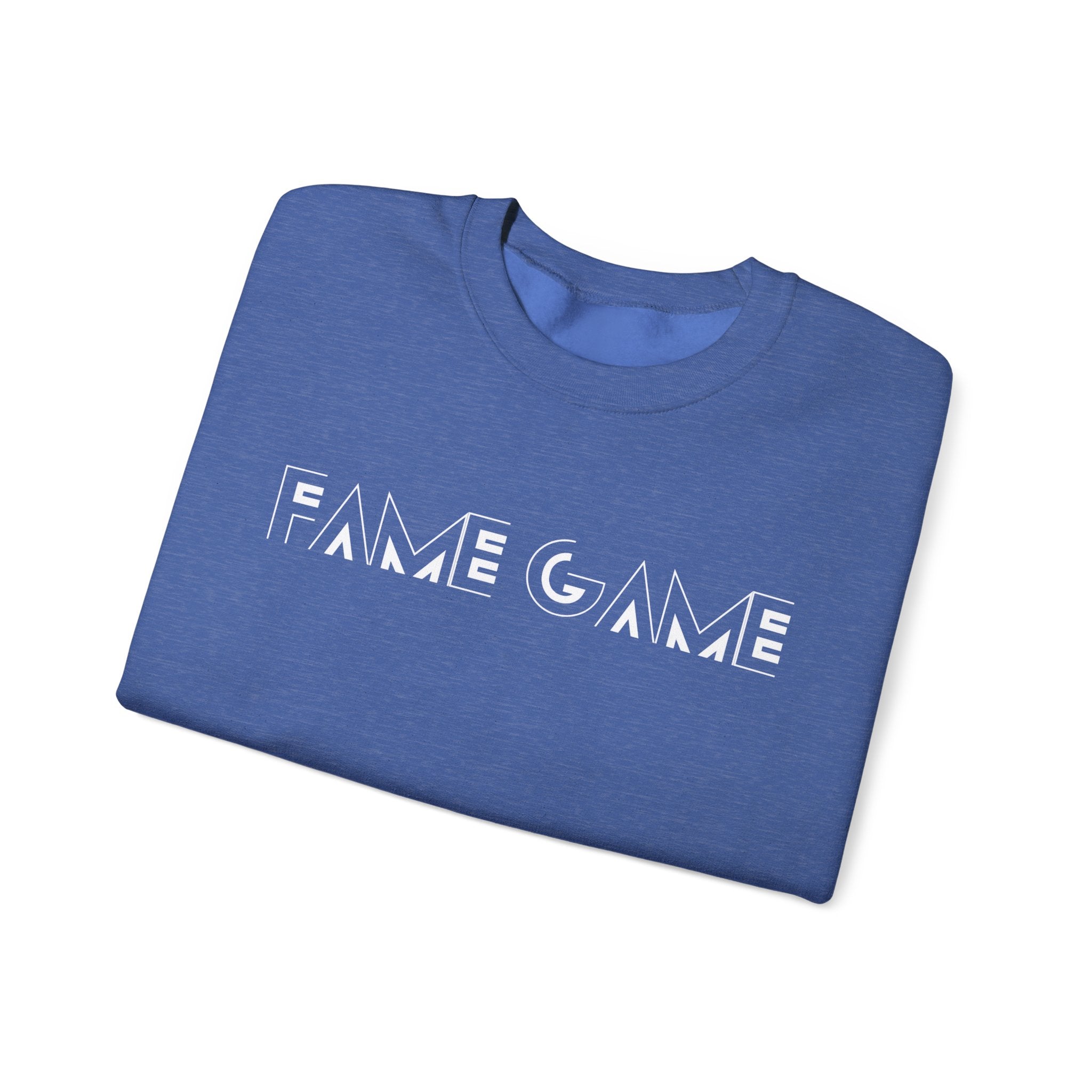 FAME GAME Unisex Heavy Blend™ Crewneck Sweatshirt - Stylish & Cozy Sweatshirt for All Seasons