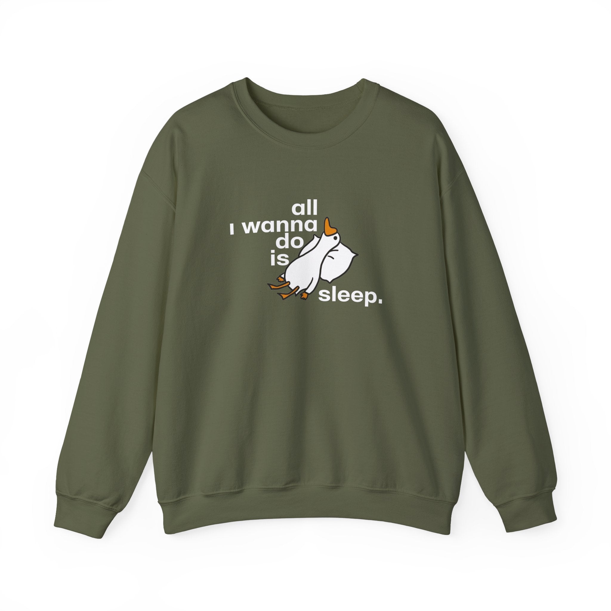 All I Wanna Do Is Sleep Unisex Heavy Blend Crewneck Sweatshirt