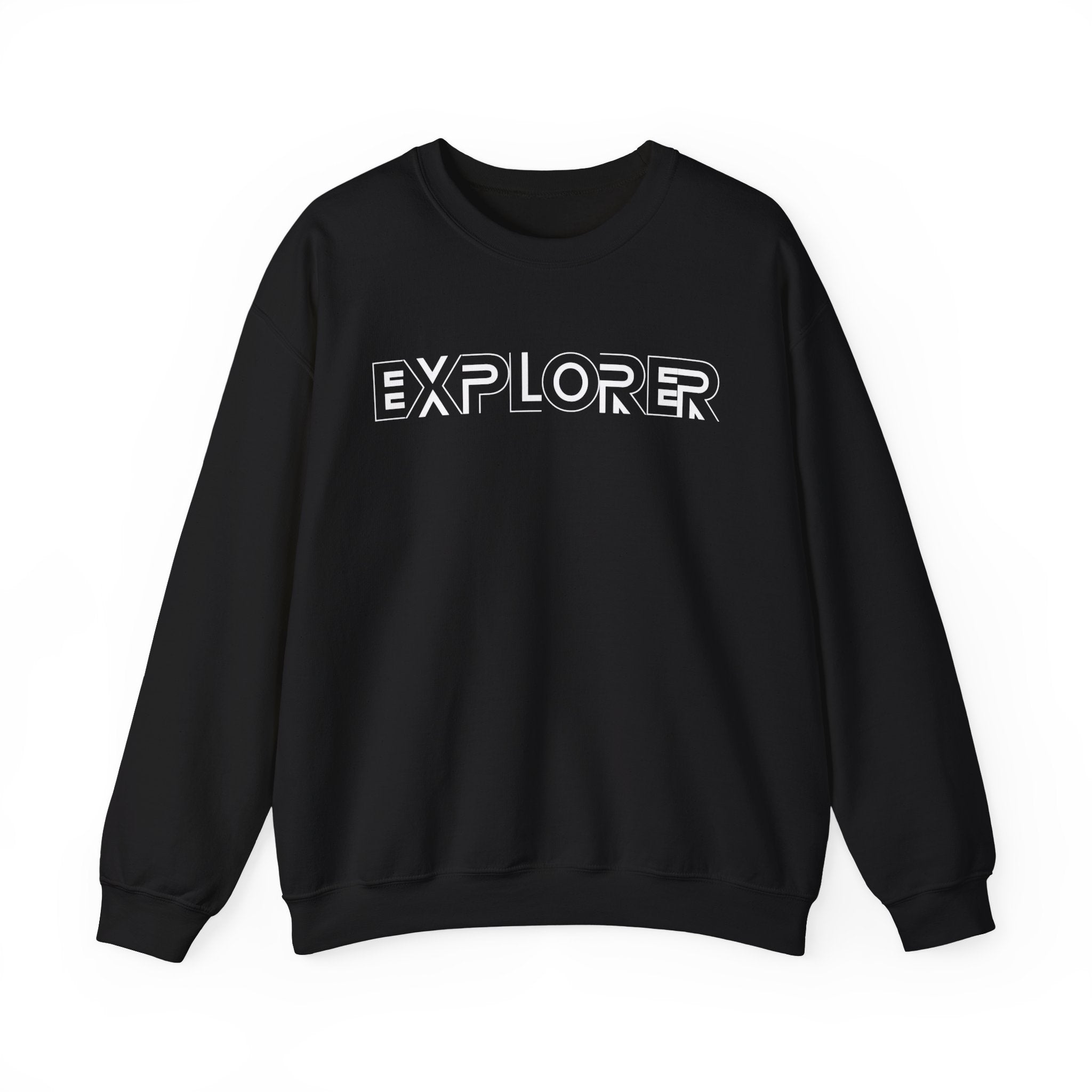 Adventure Awaits Crewneck Sweatshirt - Unisex Explorer Design