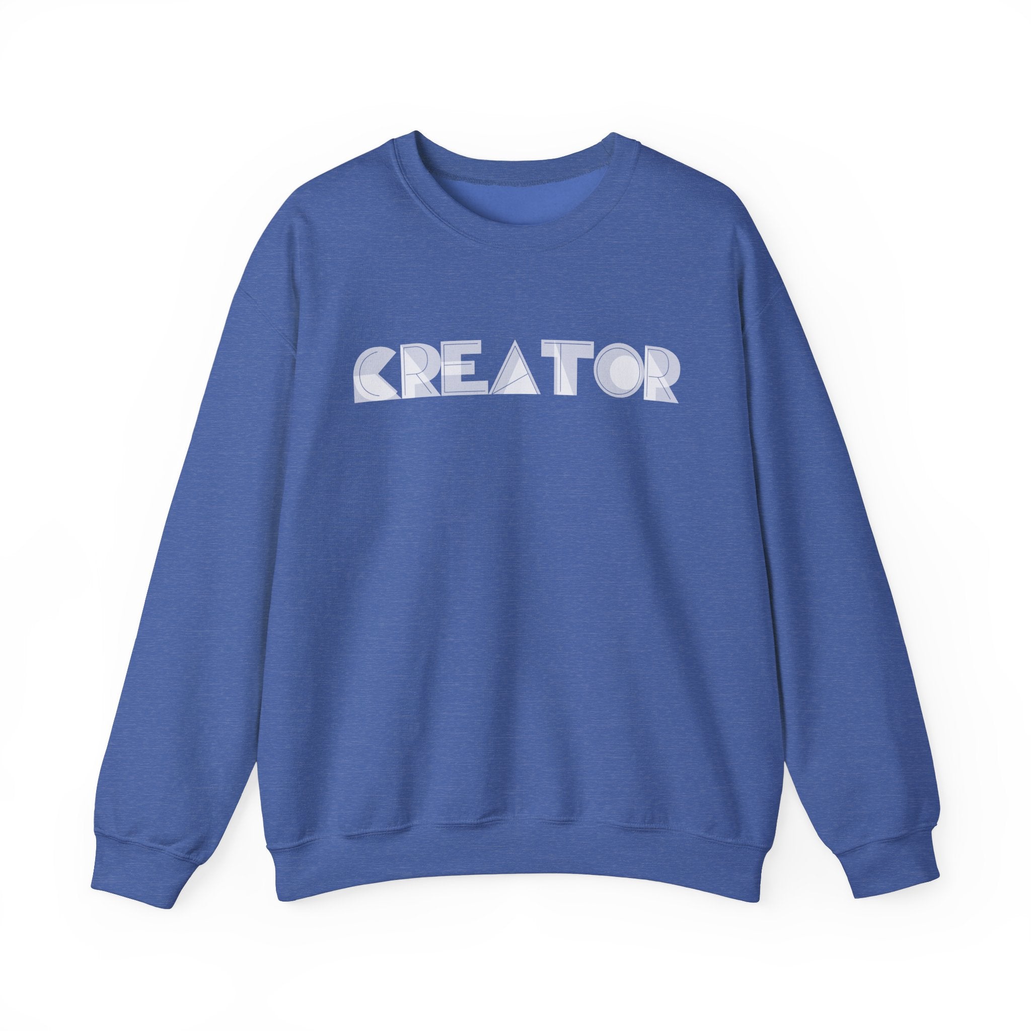 CREATOR Unisex Heavy Blend™ Crewneck Sweatshirt in Soft Pink - Cozy Fashion for Creatives