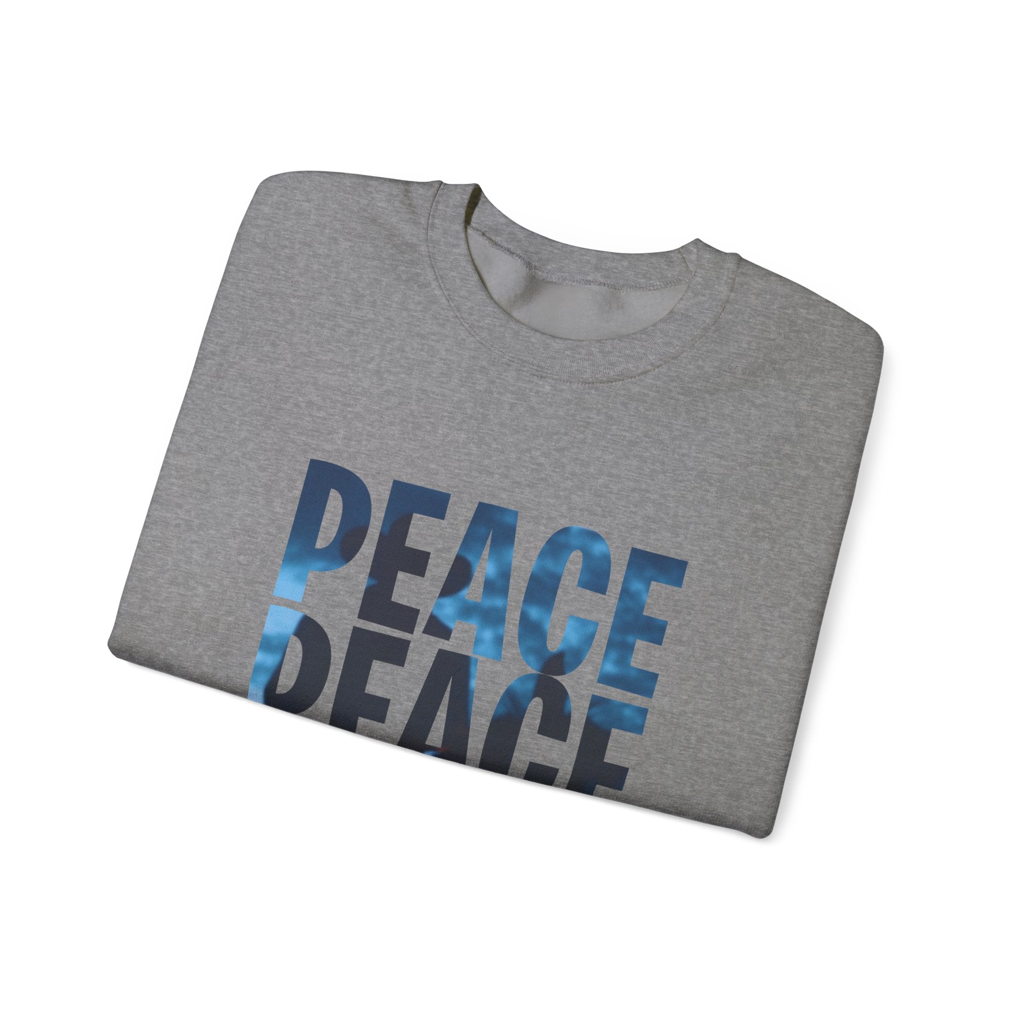 Peaceful Vibes Unisex Crewneck Sweatshirt