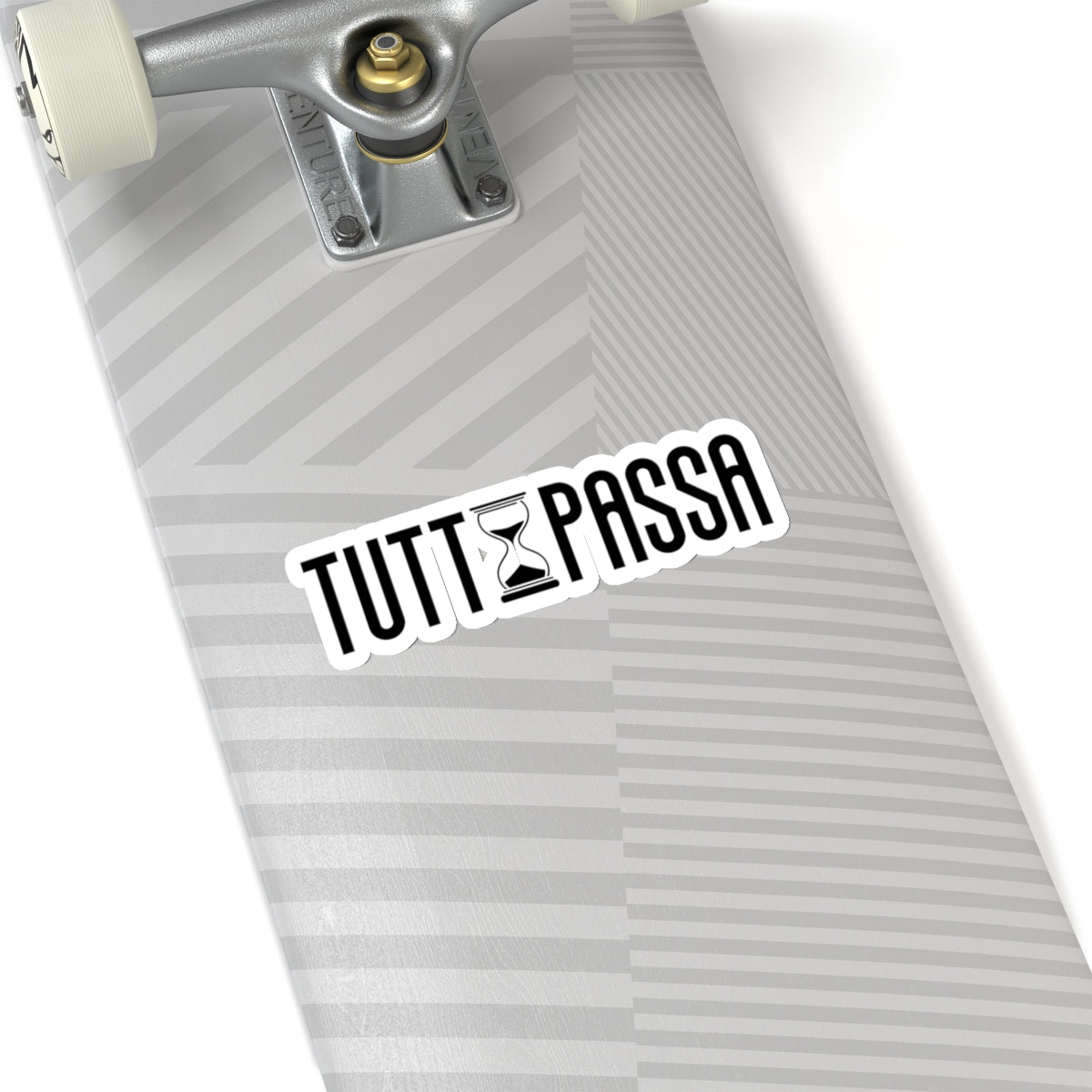 TUTTO PASSA Kiss-Cut Stickers - Trendy Design for Personalization & Decor