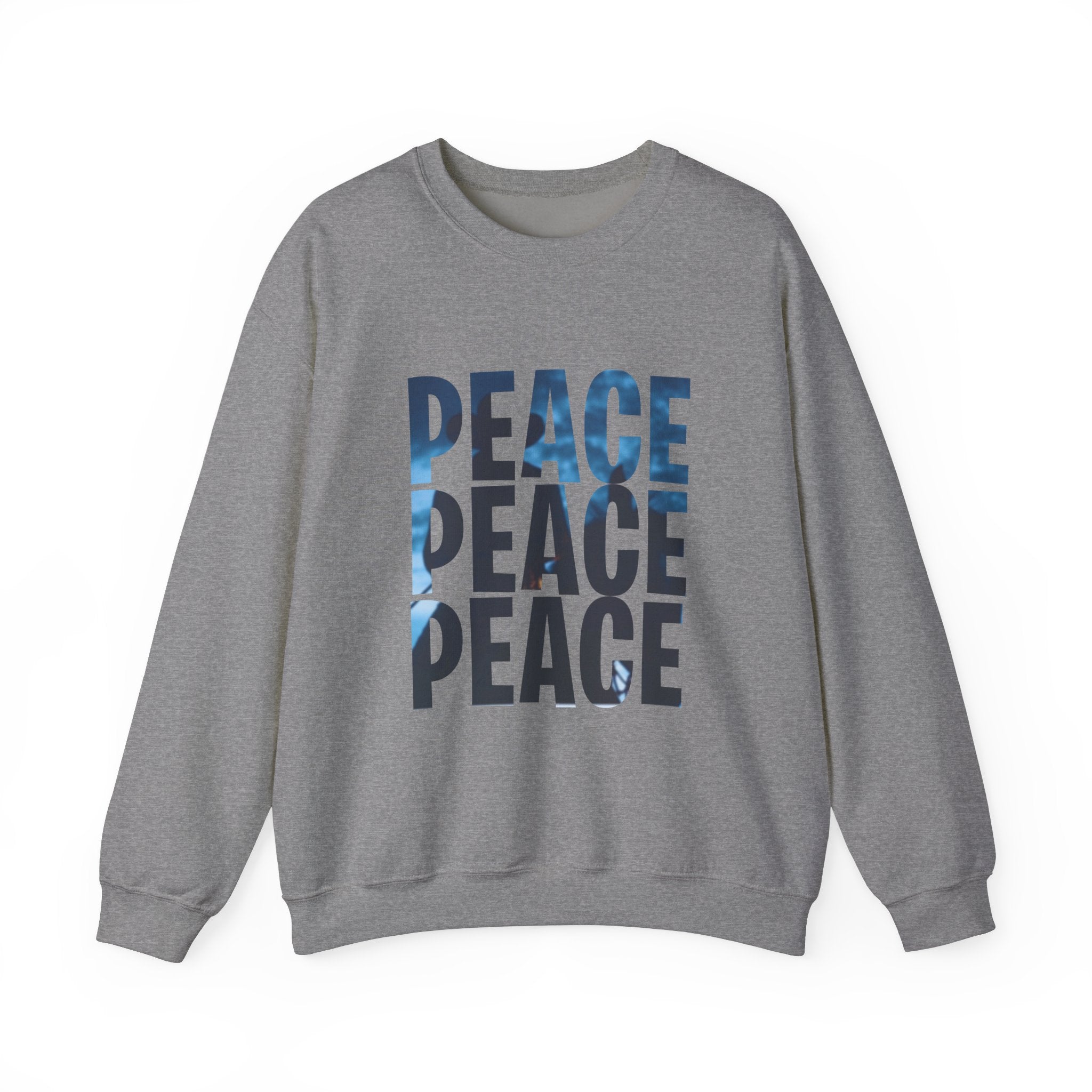 Peaceful Vibes Unisex Crewneck Sweatshirt