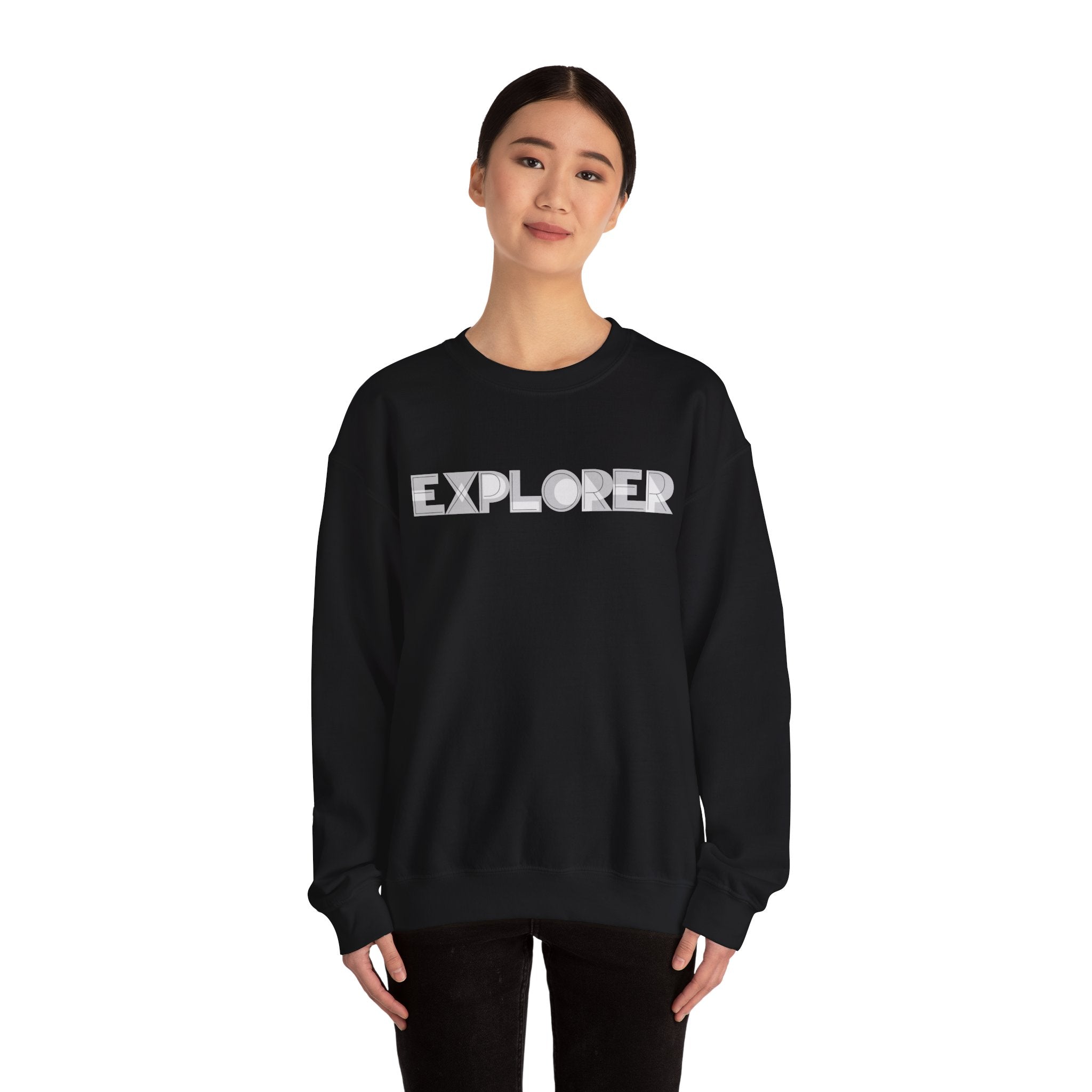 Unisex Explorer Crewneck Sweatshirt - Adventure Awaits