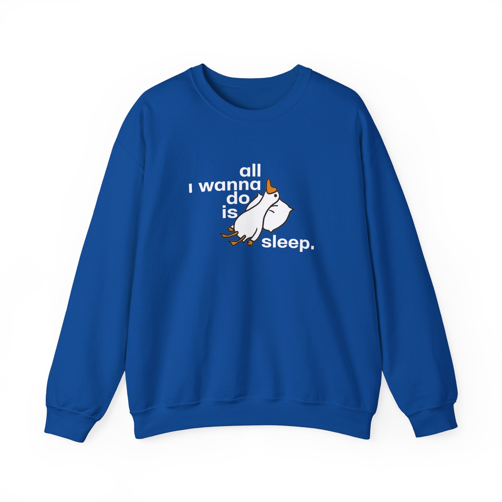 All I Wanna Do Is Sleep Unisex Heavy Blend Crewneck Sweatshirt