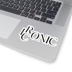 Iconic Kiss-Cut Stickers - Quirky Decals for Laptops, Water Bottles & More