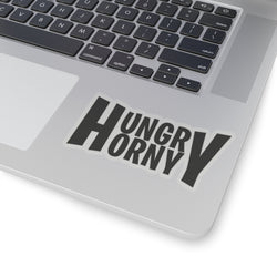 Hungry Horny Kiss-Cut Stickers for Fun More Laughs