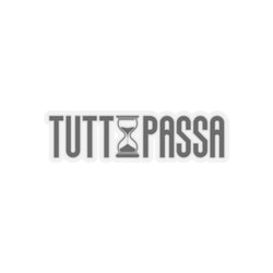 TUTTO PASSA Kiss-Cut Stickers - Trendy Design for Personalization & Decor