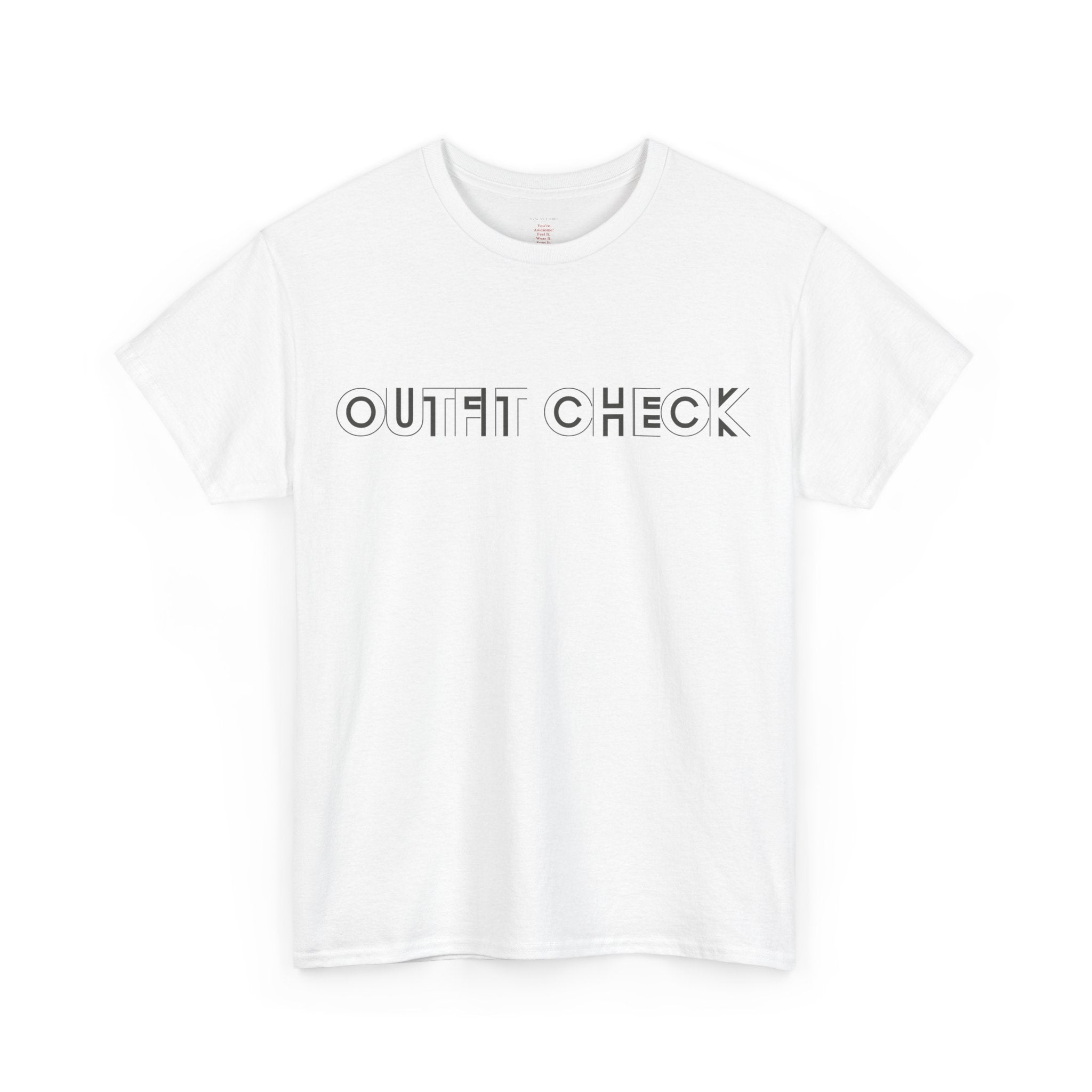 Outfit Check T-Shirt - White