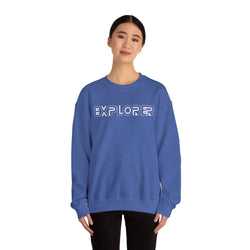 Adventure Awaits Crewneck Sweatshirt - Unisex Explorer Design