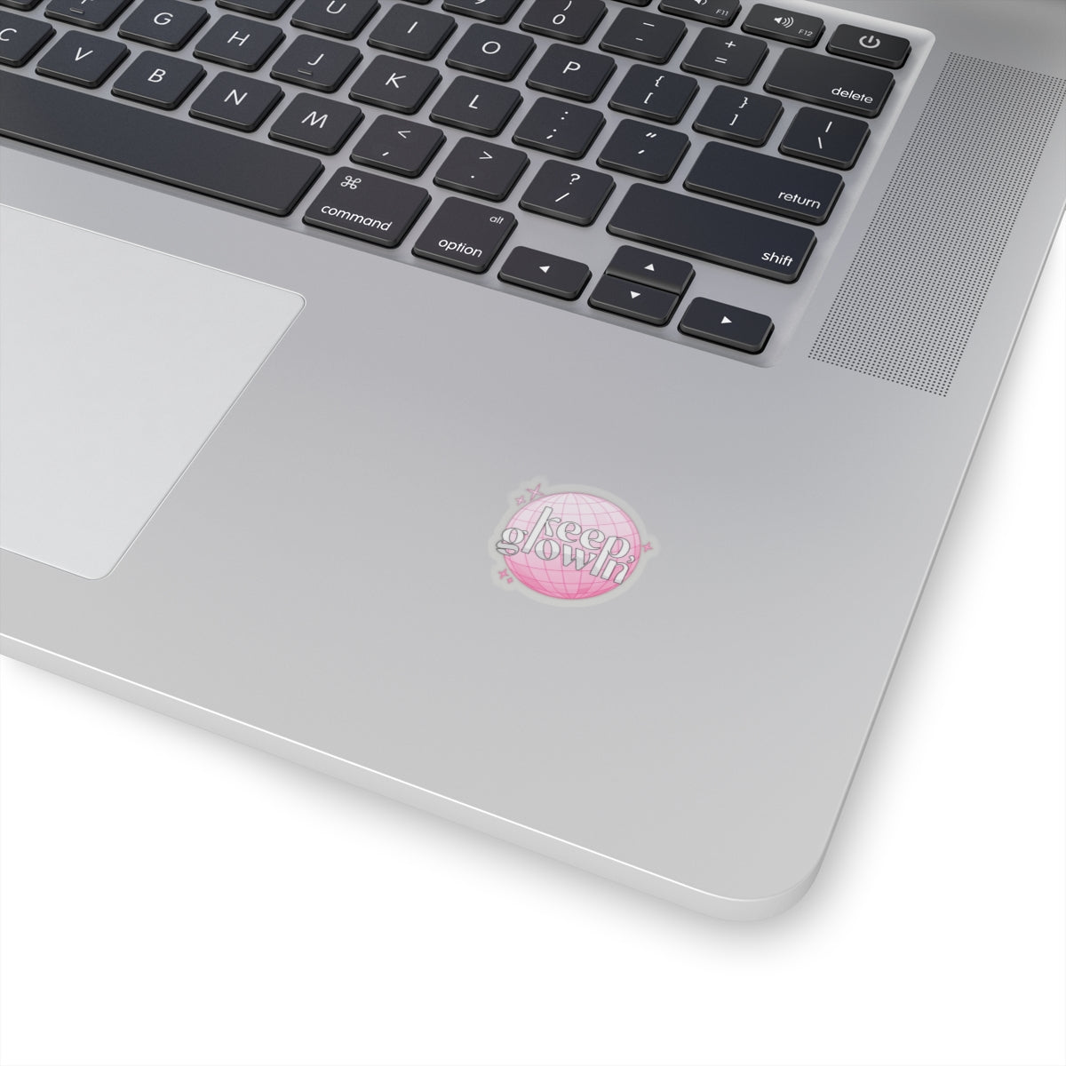 Keep Glowin' Kiss-Cut Stickers | Motivational Aesthetic Decals for Laptops & Journals